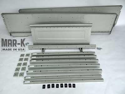 100057 - Bed Kit Metal Parts Complete kit without Wood Floor or Tailgate
