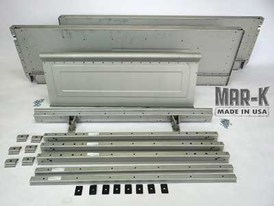 100013 - Bed Kit Metal Parts Complete kit without Wood Floor or Tailgate
