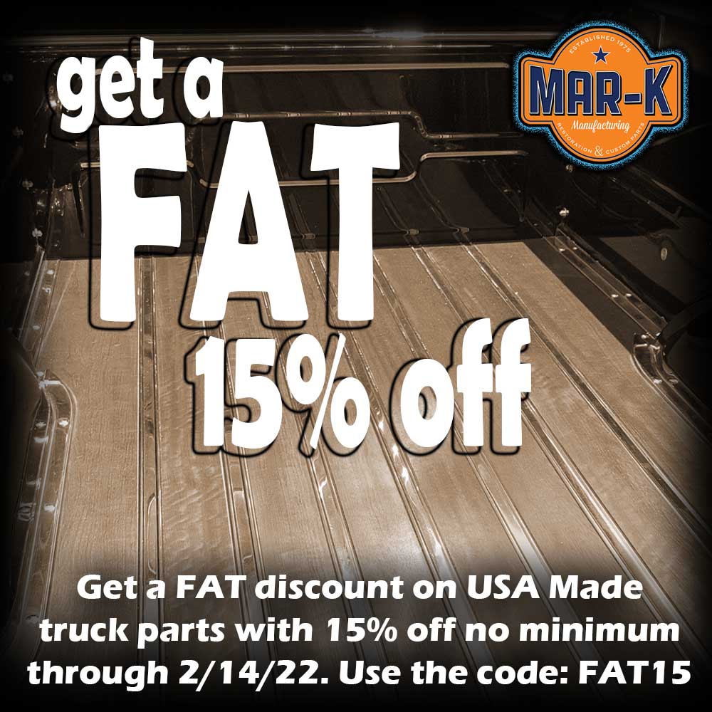 Get a FAT 15% Off - no minimum!